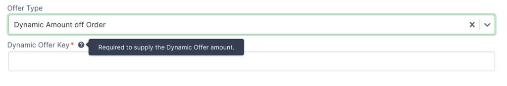 Dynamic Offers