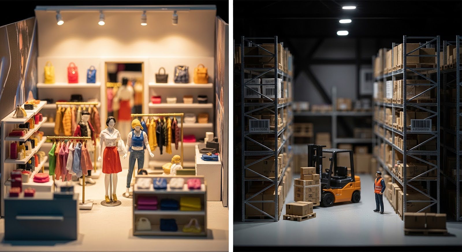 stores and warehouses