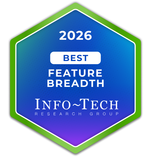 Info-Tech 2026 Best Feature Breadth award, B2C eCommerce