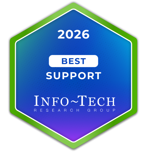 Info-Tech 2026 Best Support award, B2C eCommerce